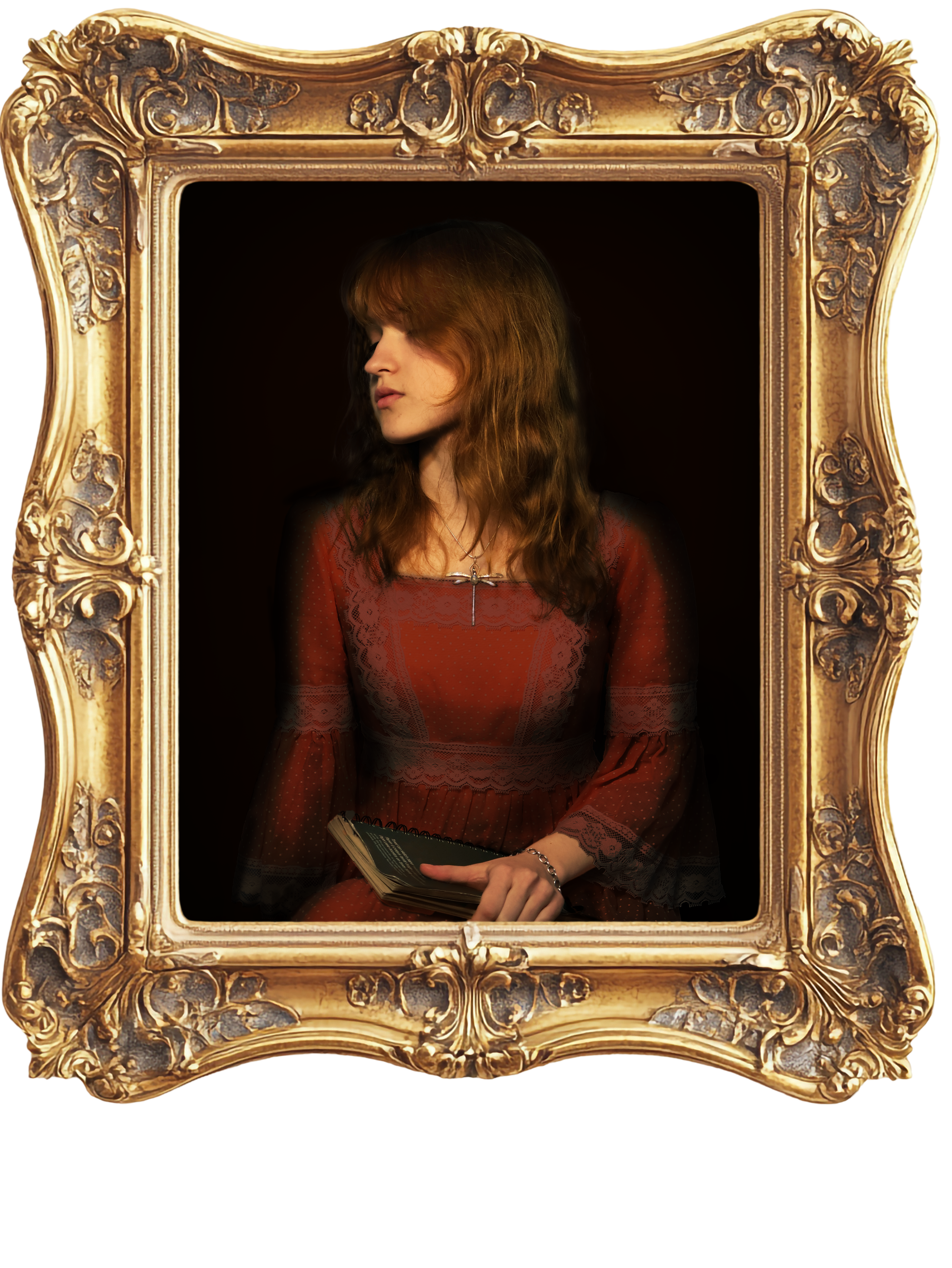 Sofia Saienko Photo in gold frame